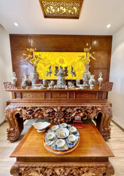 Bát thờ men rạn đắp nổi